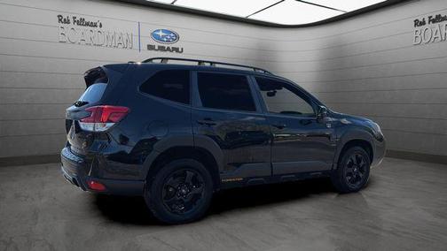 Crystal Black Silica 2022 Subaru Forester Wilderness