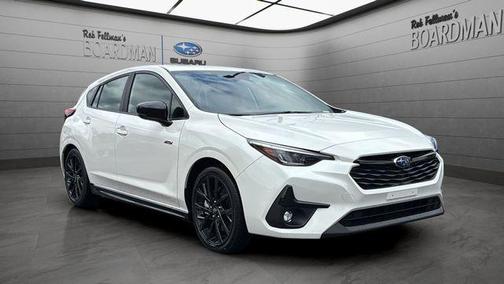 Crystal White Pearl 2026 Subaru Impreza RS