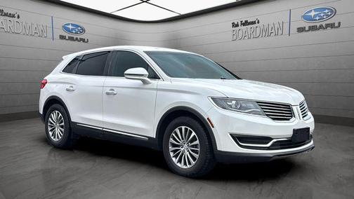 WHITE PLATINUM MET TRI-COAT 2016 Lincoln MKX Select