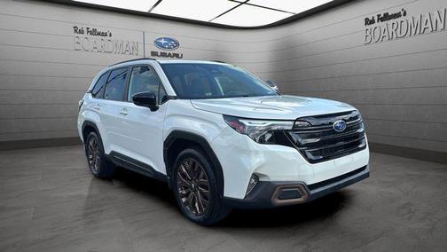 Crystal White Pearl 2025 Subaru Forester Sport