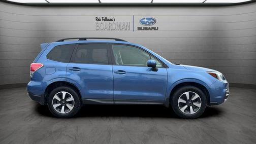 Quartz Blue Pearl 2018 Subaru Forester 2.5i Premium