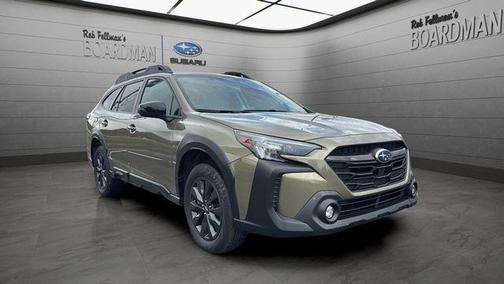 Autumn Green Metallic 2024 Subaru Outback Onyx Edition