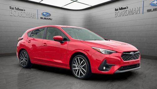 Pure Red 2026 Subaru Impreza Sport