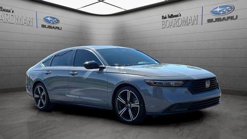 Urban Gray Pearl 2023 Honda Accord Hybrid Sport