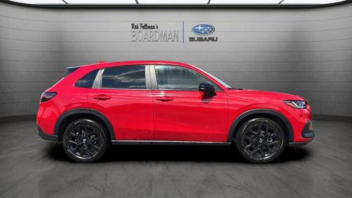 Milano Red 2025 Honda HR-V AWD Sport