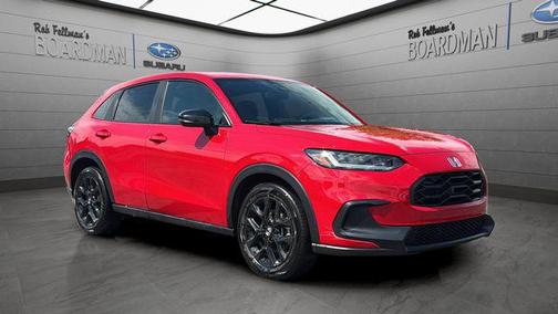 Milano Red 2025 Honda HR-V AWD Sport