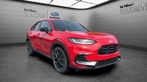 Milano Red 2025 Honda HR-V AWD Sport