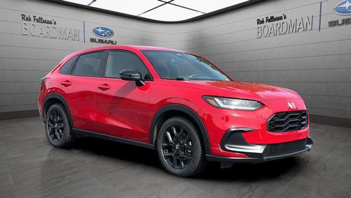 Milano Red 2025 Honda HR-V AWD Sport