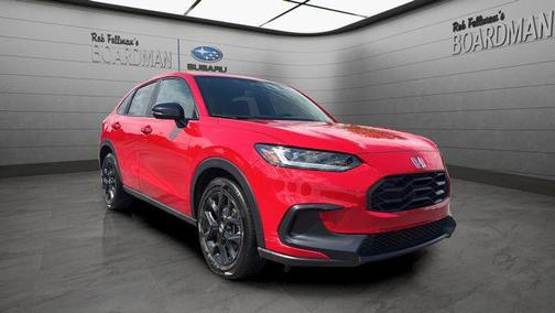 Milano Red 2025 Honda HR-V AWD Sport