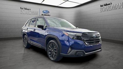 Sapphire Blue Pearl 2026 Subaru Forester Sport