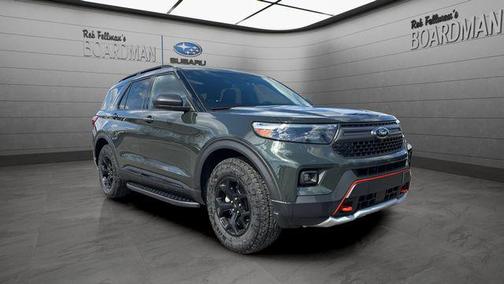 FORGED GREEN METALLIC 2023 Ford Explorer Timberline
