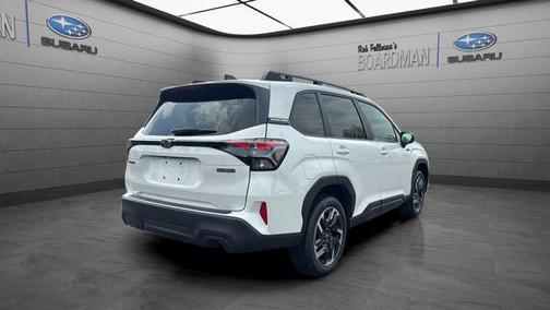 Crystal White Pearl 2026 Subaru Forester Hybrid Premium