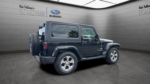 Black 2016 Jeep Wrangler Sahara