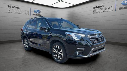 Crystal Black Silica 2023 Subaru Forester Limited