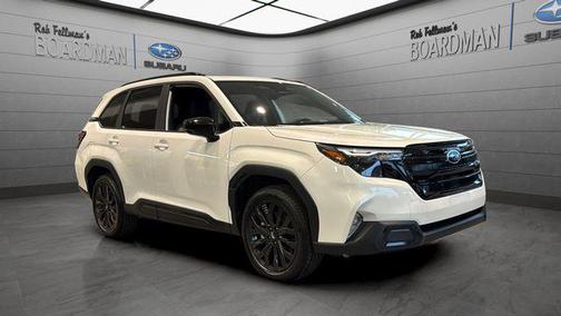 Crystal White Pearl 2026 Subaru Forester Sport