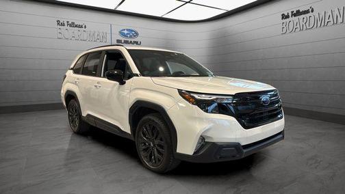 Crystal White Pearl 2026 Subaru Forester Sport