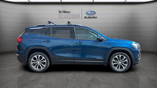 Blue Emerald Metallic 2020 GMC Terrain SLT