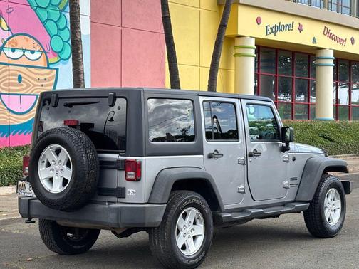 Billet Silver Metallic Clearcoat 2018 Jeep Wrangler JK Unlimited Sport