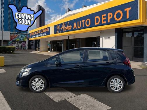 Crystal Black Pearl 2015 Honda Fit LX