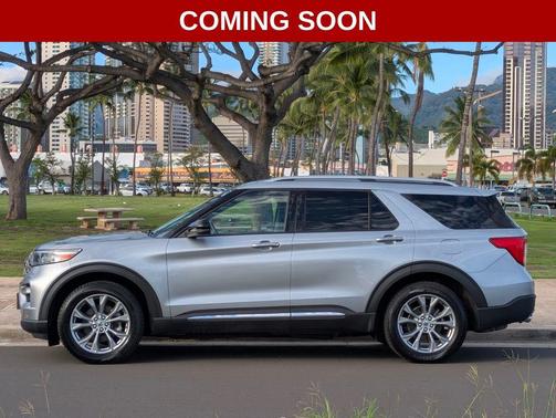 Silver Metallic 2022 Ford Explorer Limited