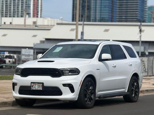 White Knuckle Clearcoat 2022 Dodge Durango Orange Sport AWD