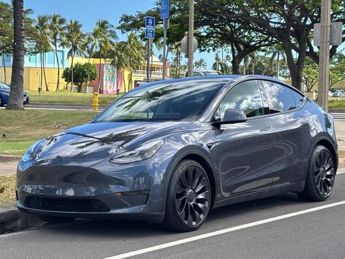 Midnight Silver Metallic 2022 Tesla Model Y Performance Dual Motor All-Wheel Drive
