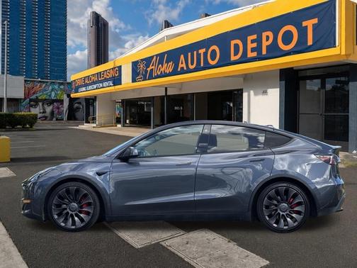 Midnight Silver Metallic 2022 Tesla Model Y Performance Dual Motor All-Wheel Drive