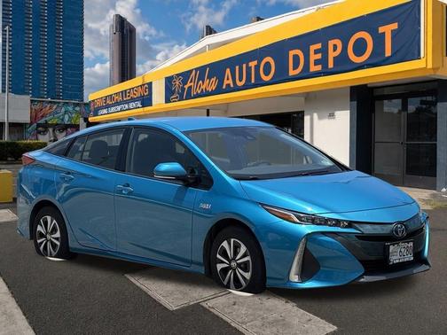 Blue Magnetism 2017 Toyota Prius Prime Advanced