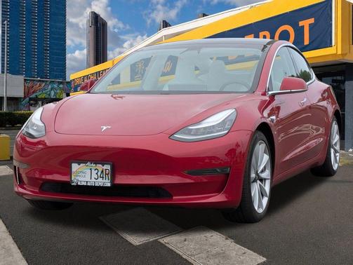 Red Multi-Coat 2020 Tesla Model 3 Standard Range Plus