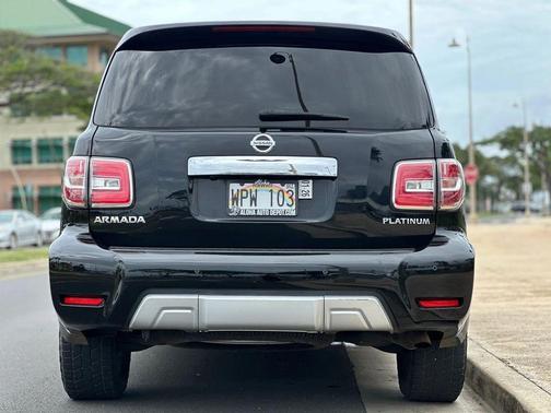 Super Black 2018 Nissan Armada Platinum
