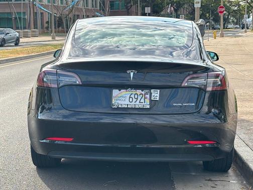 Solid Black 2019 Tesla Model 3 Long Range