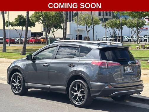 Magnetic Gray Metallic 2018 Toyota RAV4 Hybrid SE