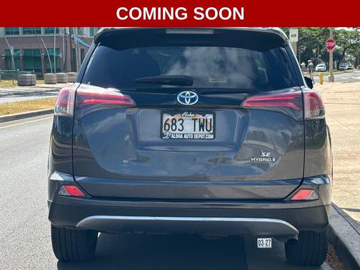 Magnetic Gray Metallic 2018 Toyota RAV4 Hybrid SE