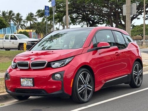 Capparis White w/BMW i Frozen Blue Accent 2014 BMW i3 Base