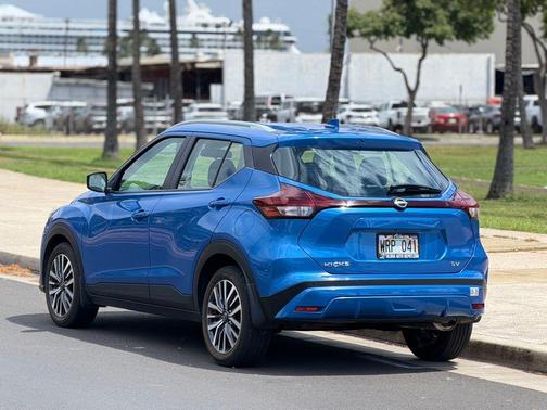 Electric Blue Metallic 2022 Nissan Kicks SV