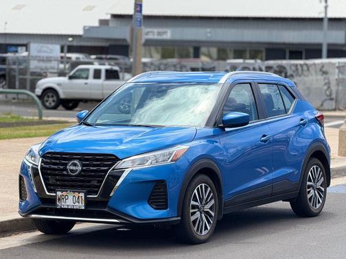 Electric Blue Metallic 2022 Nissan Kicks SV