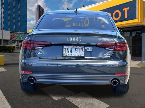 Gray Metallic 2018 Audi A4 2.0T Premium