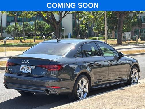 Gray Metallic 2018 Audi A4 2.0T Premium