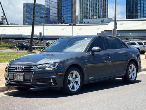 Gray Metallic 2018 Audi A4 2.0T Premium