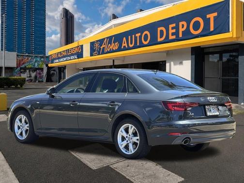 Gray Metallic 2018 Audi A4 2.0T Premium