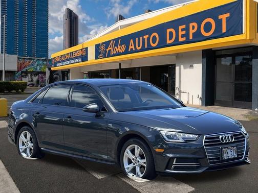Gray Metallic 2018 Audi A4 2.0T Premium