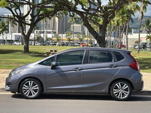 Modern Steel Metallic 2015 Honda Fit EX