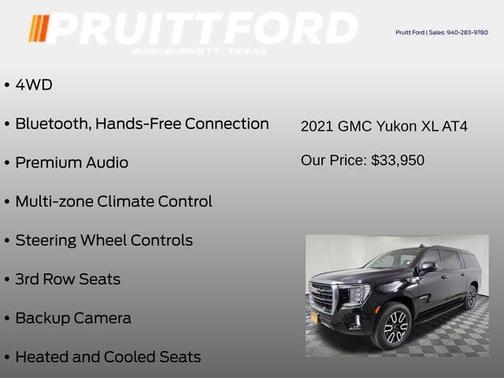 2021 GMC Yukon XL AT4