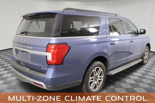Infinite Blue Metallic Tinted Clearcoat 2022 Ford Expedition Max XLT