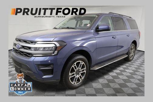 Infinite Blue Metallic Tinted Clearcoat 2022 Ford Expedition Max XLT