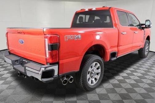 Red 2026 Ford F-250 Lariat