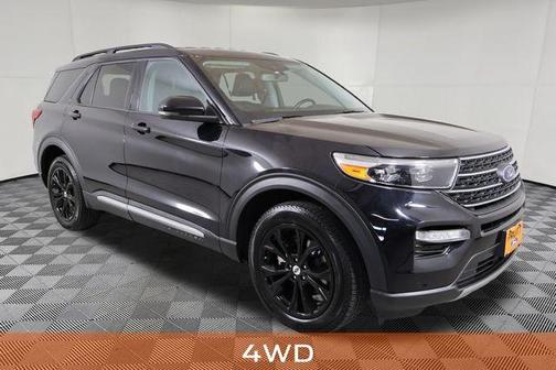 Agate Black Metallic 2024 Ford Explorer XLT