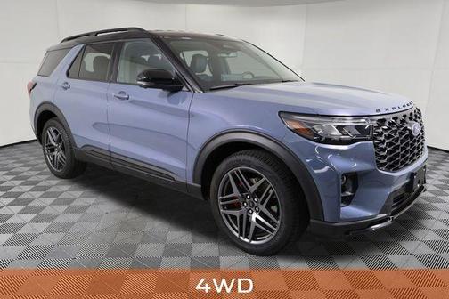 Vapor Blue Metallic 2025 Ford Explorer ST