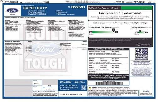 White 2026 Ford F-250 XL