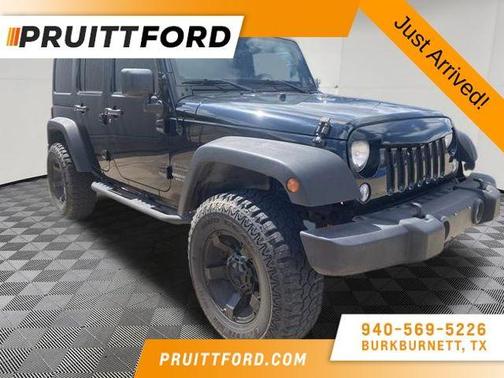 Black Clearcoat 2015 Jeep Wrangler Unlimited Sport